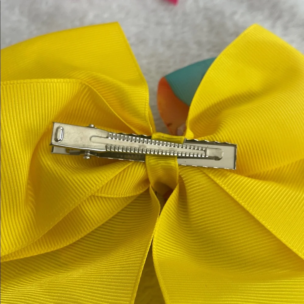 Inside Out Colorful Cartoon Character Hair Bows set of 6 new